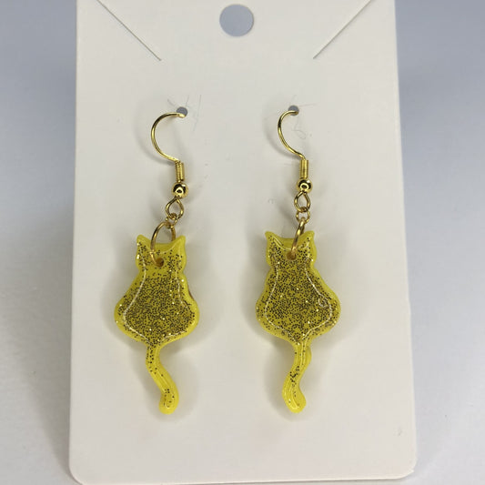 Boucles d'oreilles Chat