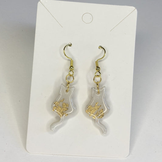 Boucles d'oreilles Chat