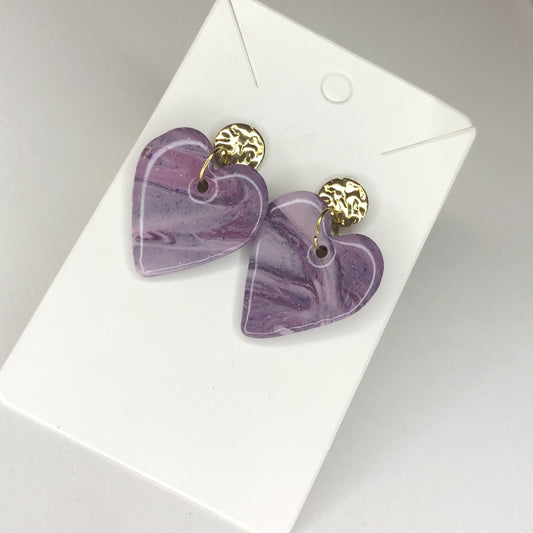Boucles d'oreilles Cœurs