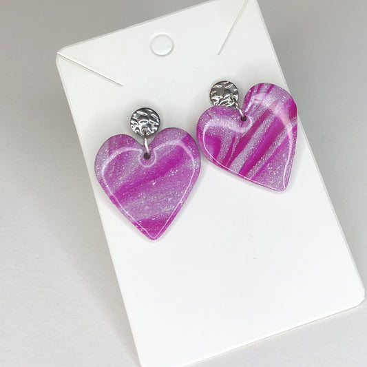 Boucles d'oreilles Cœurs