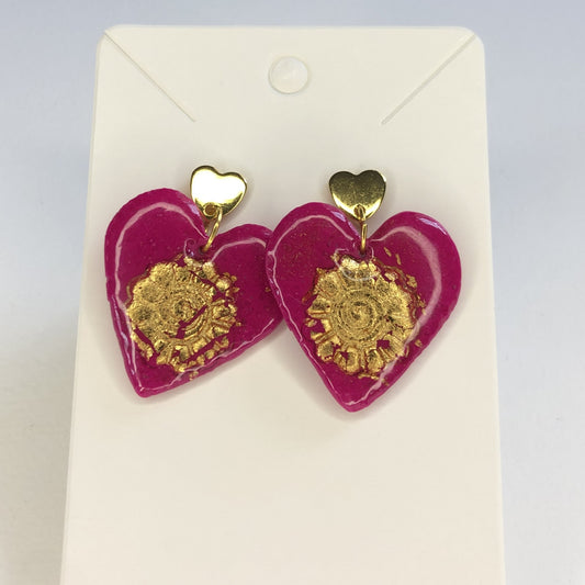 Boucles d'oreilles Cœurs