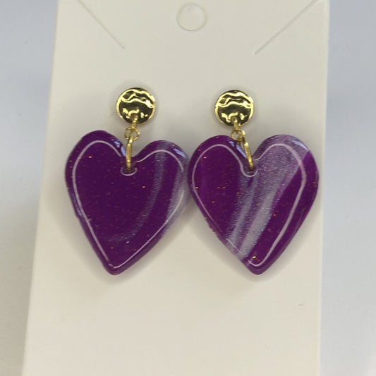 Boucles d'oreilles Cœurs