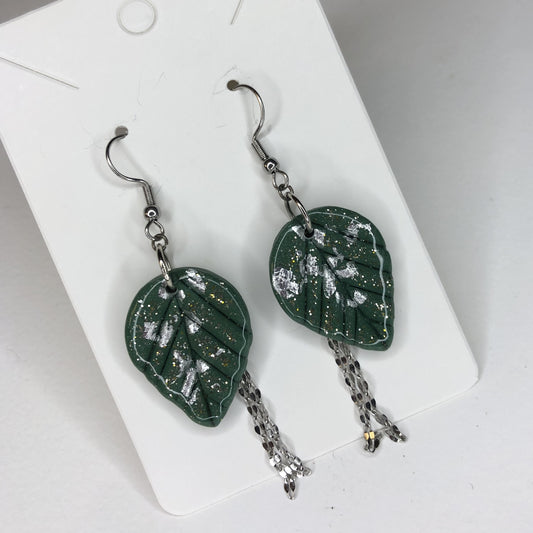 Boucles d'oreilles Feuilles