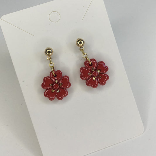 Boucles d'oreilles Fleurs