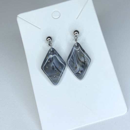 Boucles d'oreilles Losanges