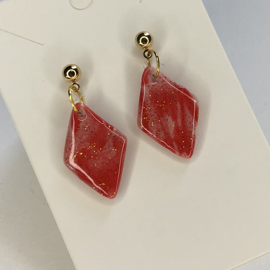 Boucles d'oreilles Losanges