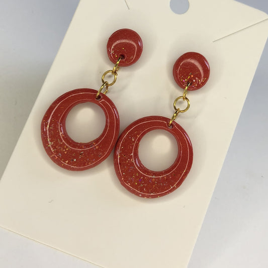 Boucles d'oreilles Rondes