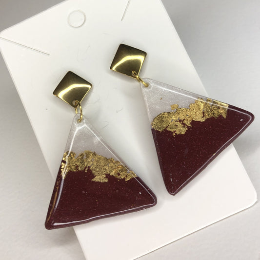 Boucles d'oreilles Triangles