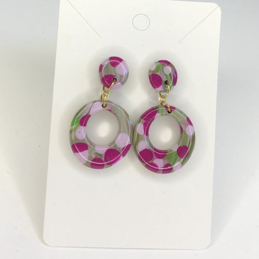 Boucles d'oreilles Rondes