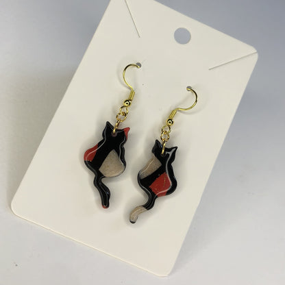 Boucles d'oreilles Chat