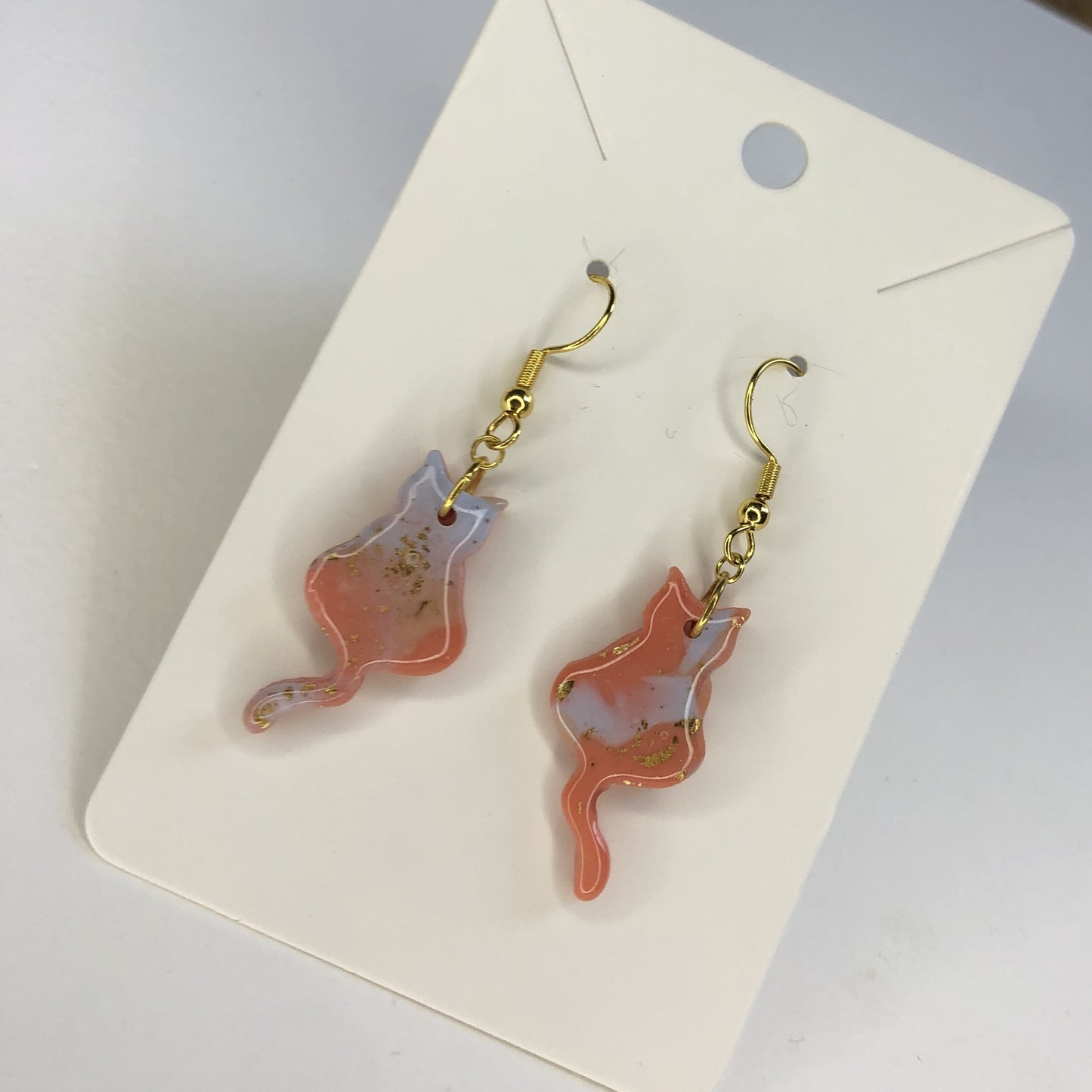 Boucles d'oreilles Chat