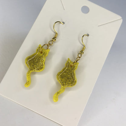 Boucles d'oreilles Chat