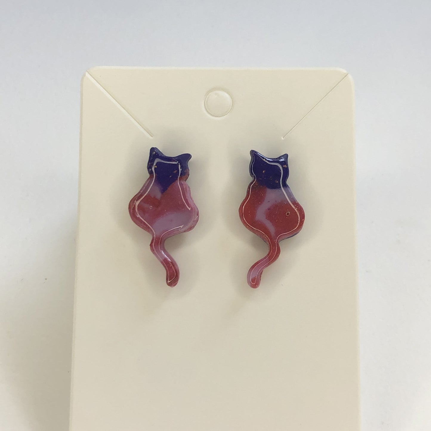 Boucles d'oreilles Chat