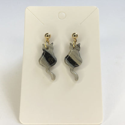 Boucles d'oreilles Chat
