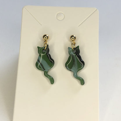 Boucles d'oreilles Chat