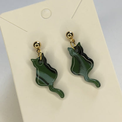 Boucles d'oreilles Chat