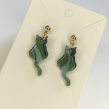 Boucles d'oreilles Chat