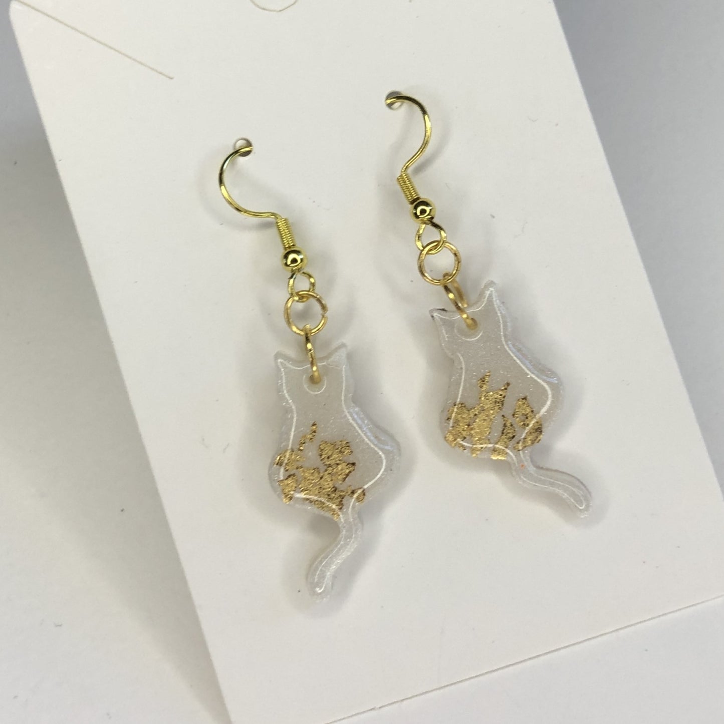 Boucles d'oreilles Chat