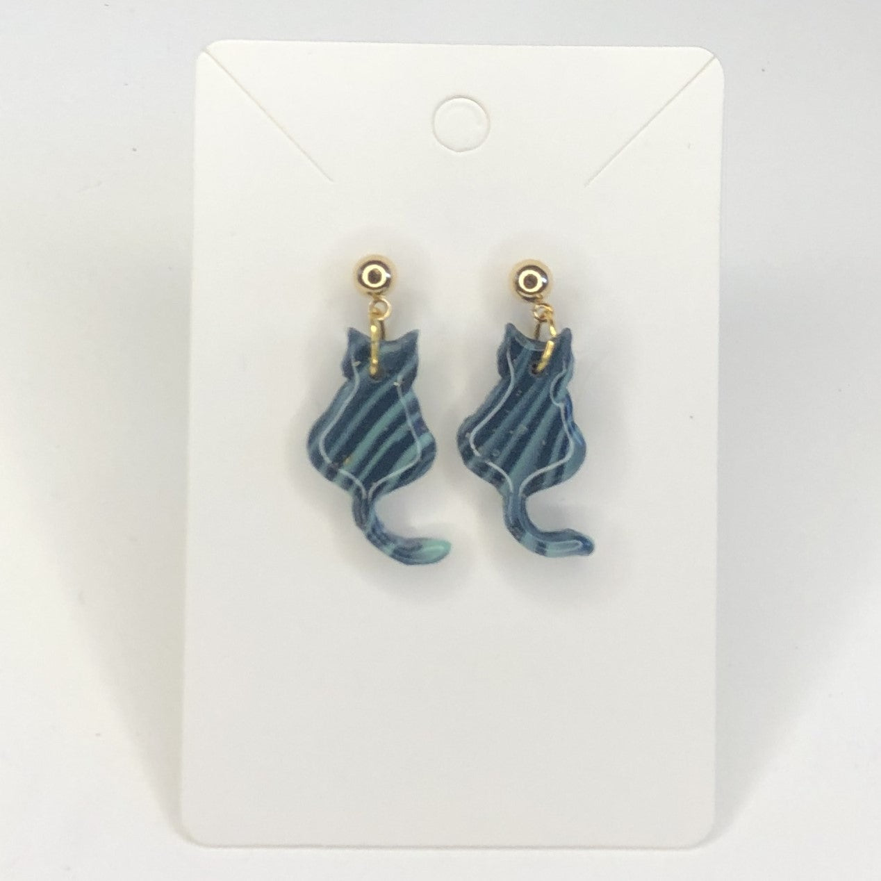 Boucles d'oreilles Chat
