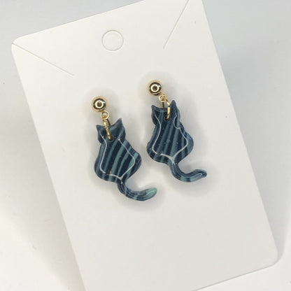 Boucles d'oreilles Chat