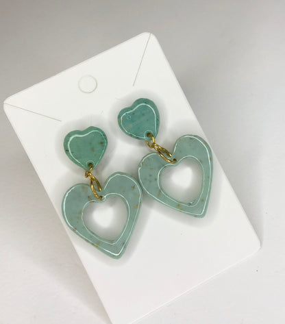 Boucles d'oreilles Cœurs