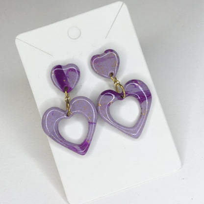 Boucles d'oreilles Cœurs