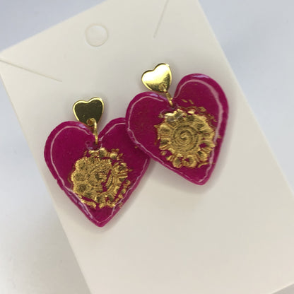 Boucles d'oreilles Cœurs