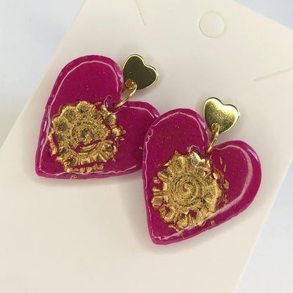 Boucles d'oreilles Cœurs