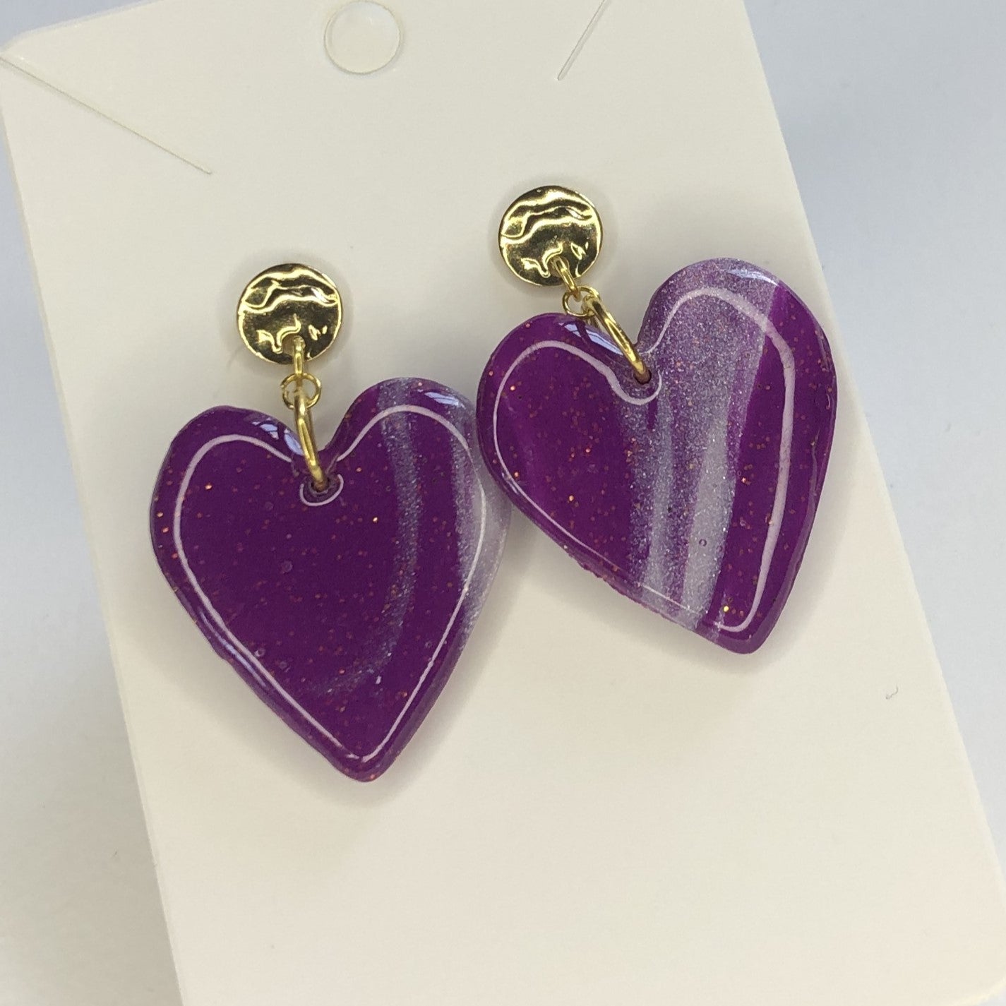 Boucles d'oreilles Cœurs