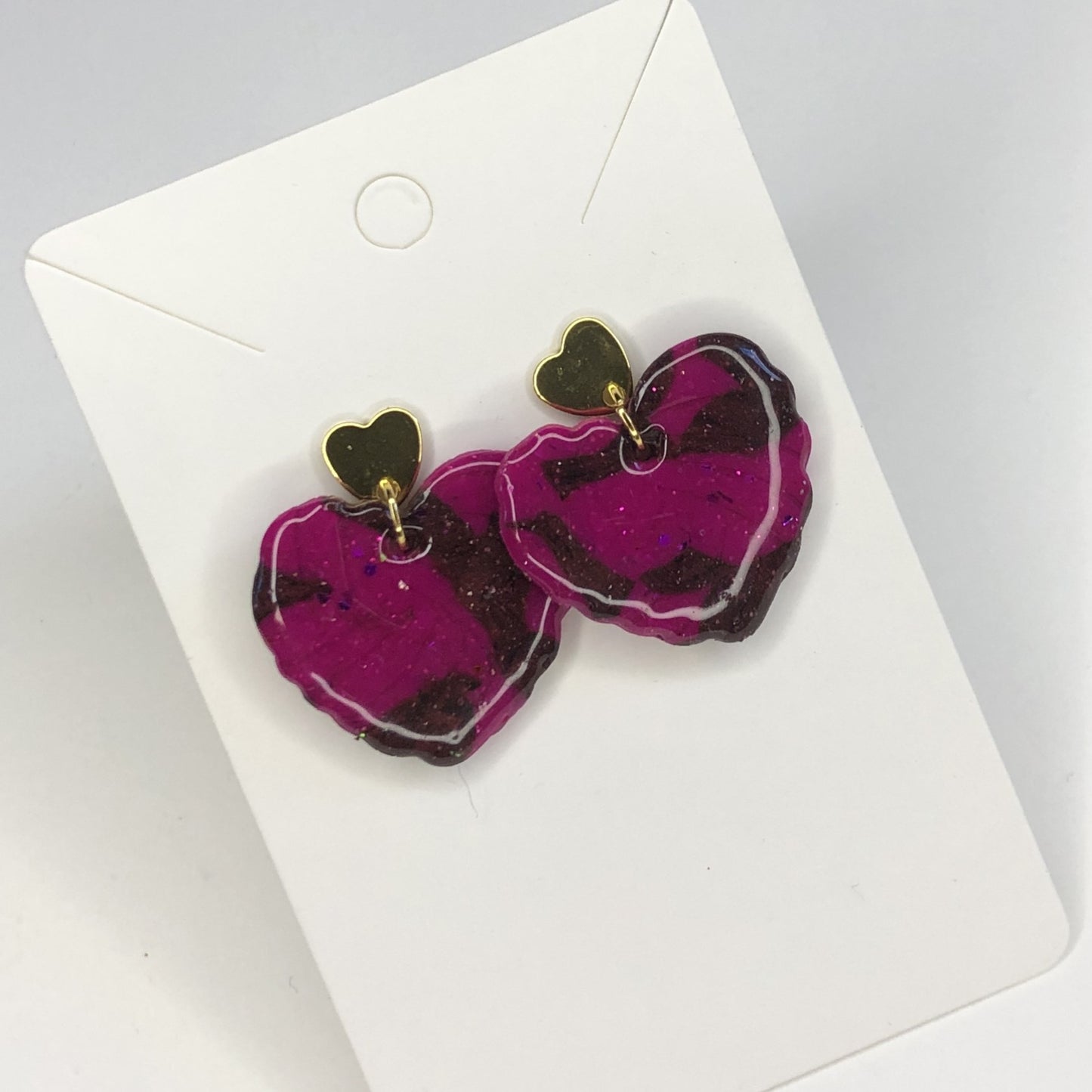 Boucles d'oreilles Cœurs