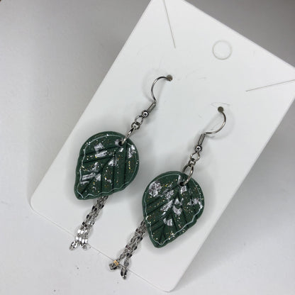 Boucles d'oreilles Feuilles