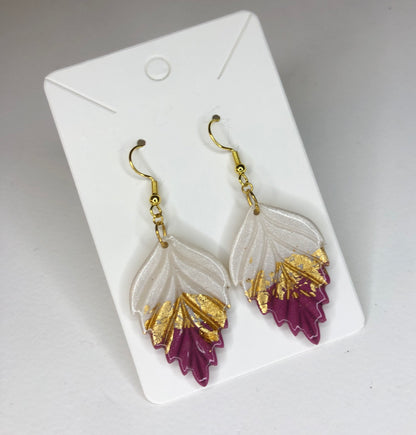 Boucles d'oreilles Feuilles