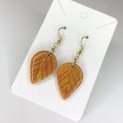 Boucles d'oreilles Feuilles