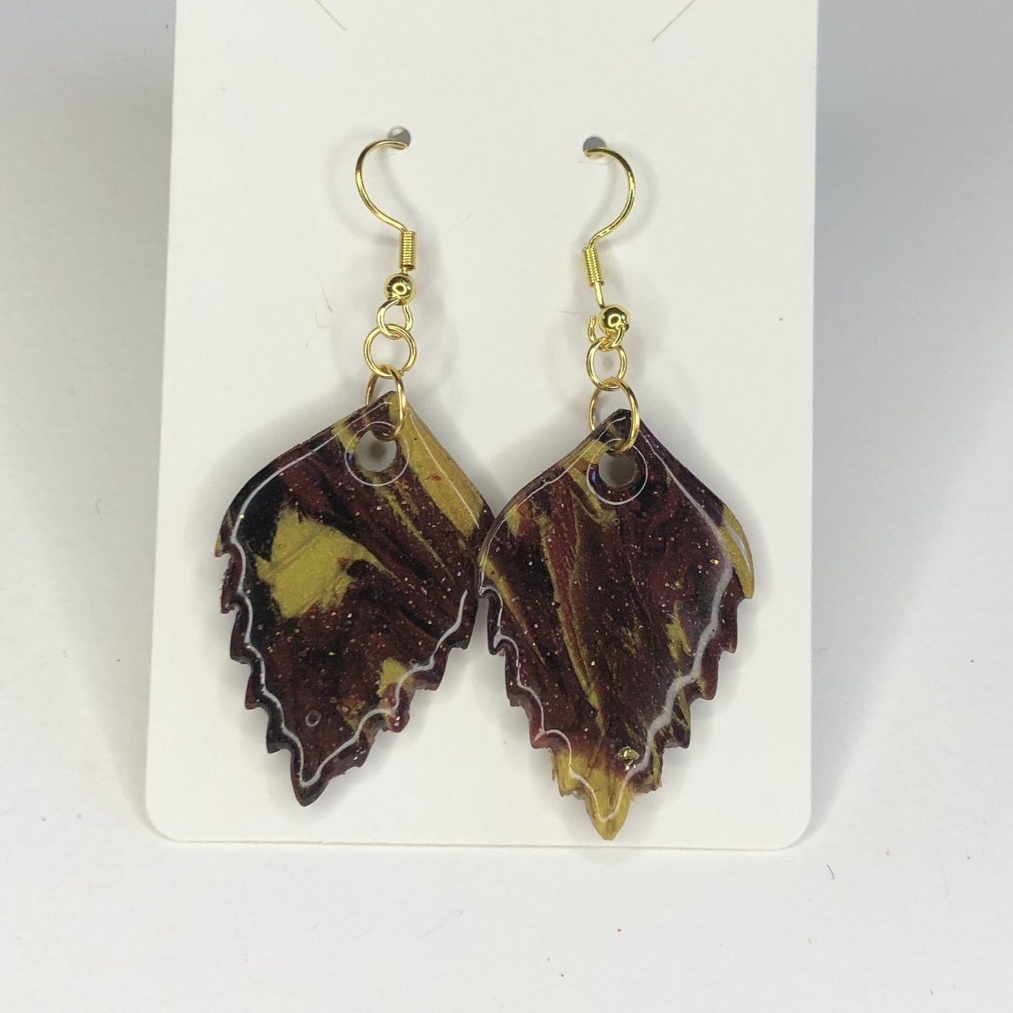 Boucles d'oreilles Feuilles