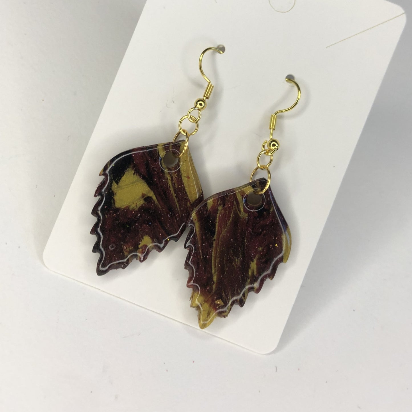 Boucles d'oreilles Feuilles