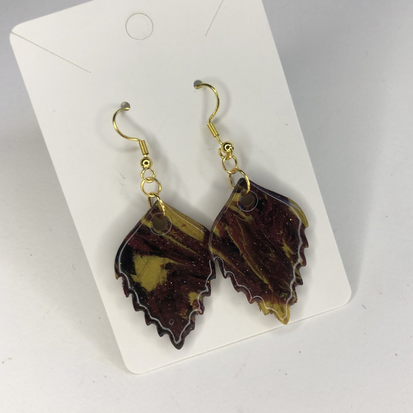 Boucles d'oreilles Feuilles