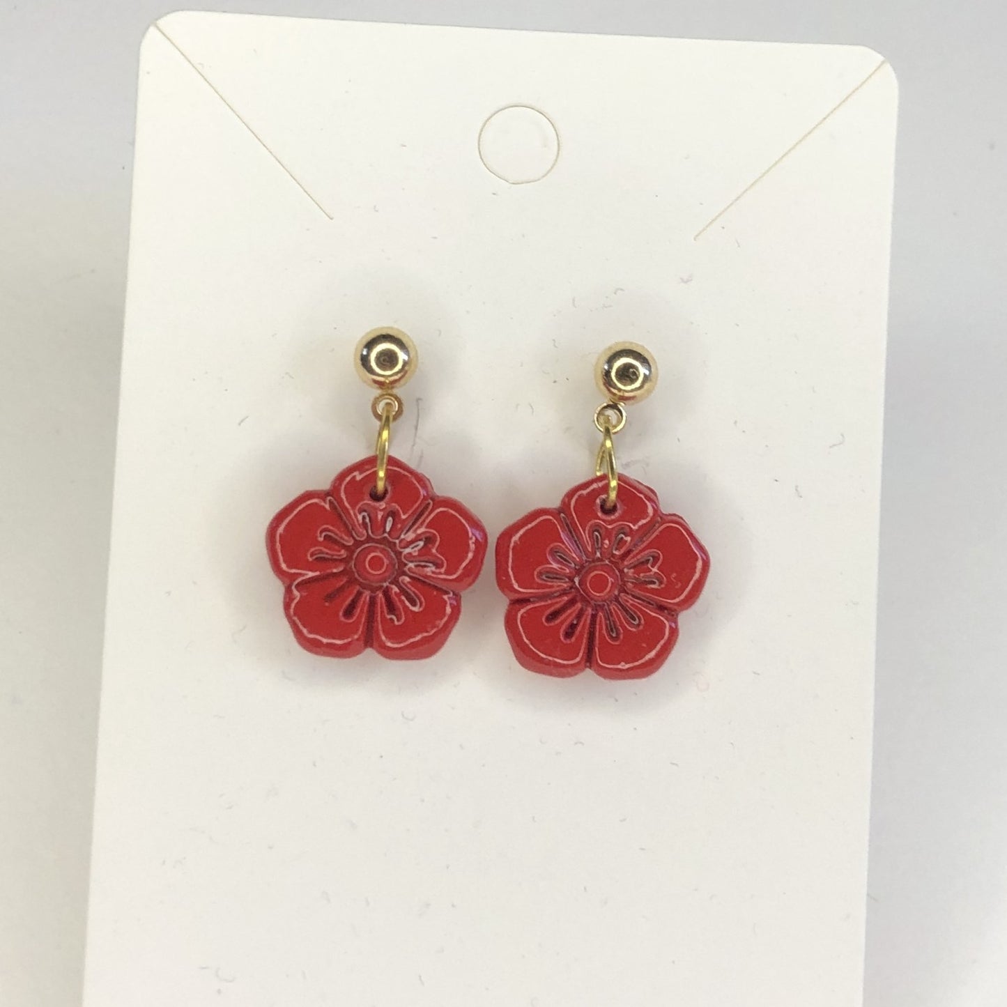 Boucles d'oreilles Fleurs
