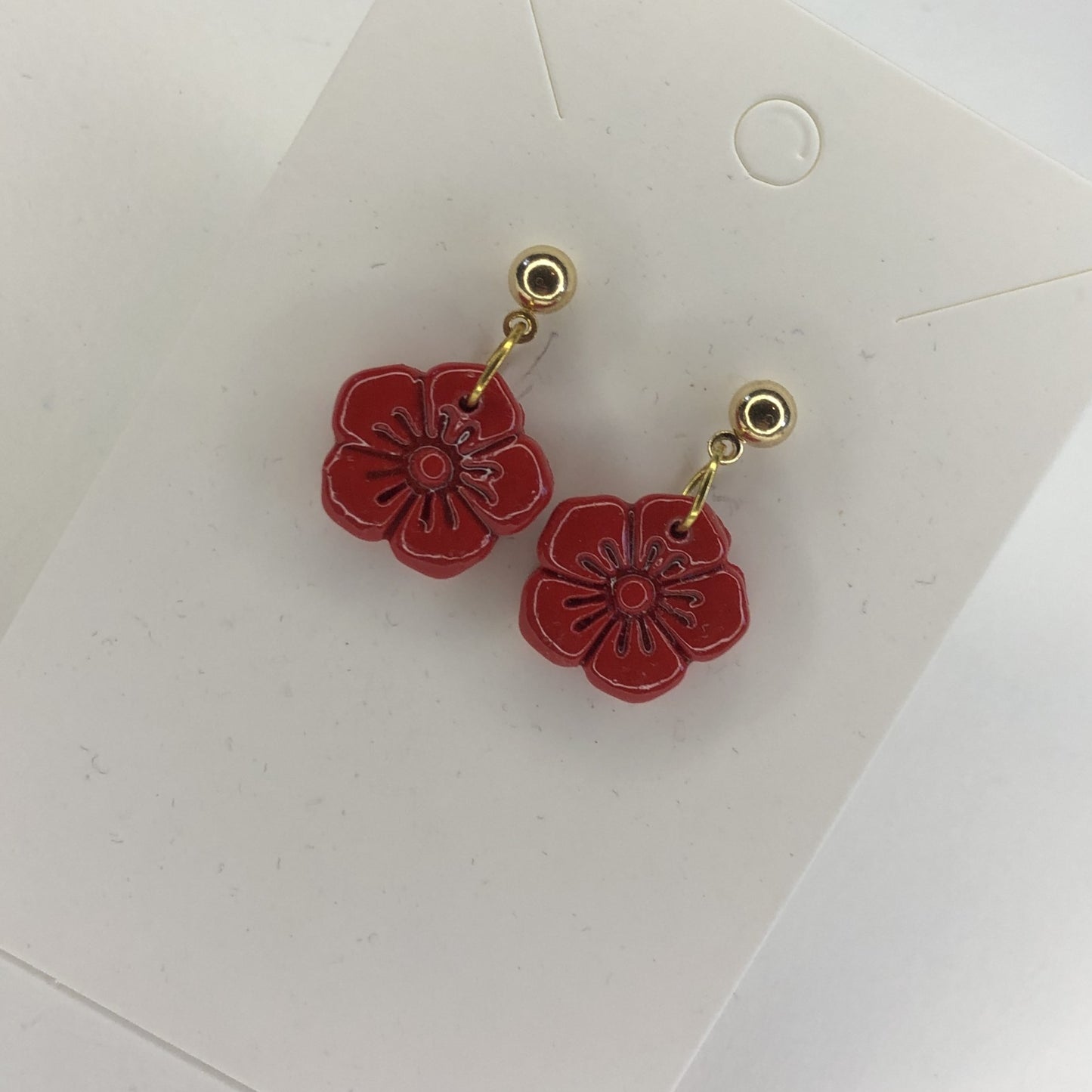 Boucles d'oreilles Fleurs