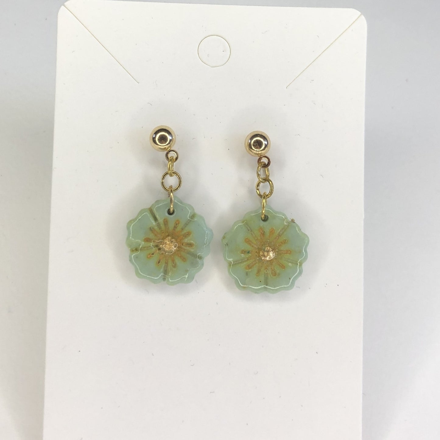 Boucles d'oreilles Fleurs