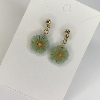 Boucles d'oreilles Fleurs