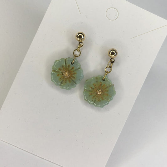 Boucles d'oreilles Fleurs