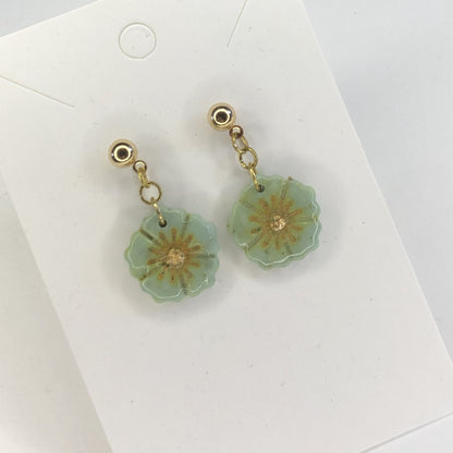 Boucles d'oreilles Fleurs