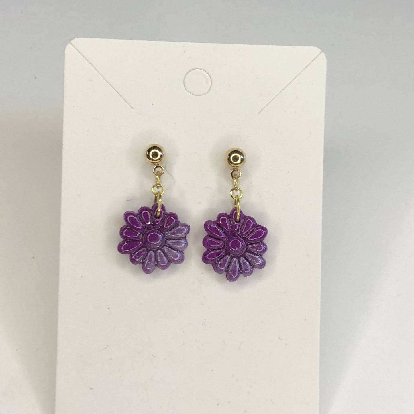 Boucles d'oreilles Fleurs