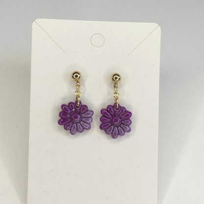 Boucles d'oreilles Fleurs