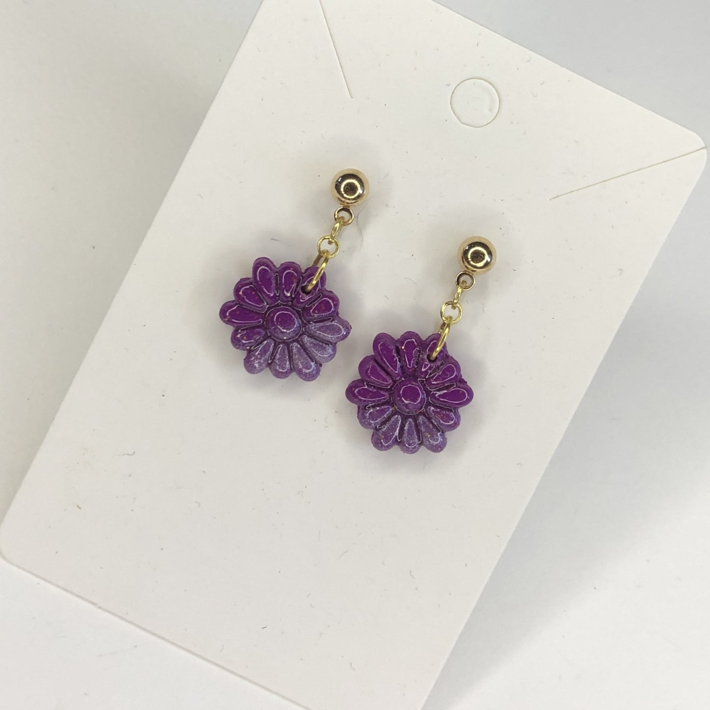 Boucles d'oreilles Fleurs