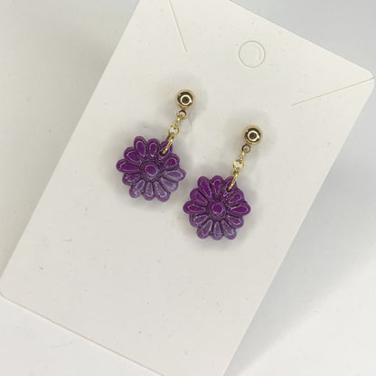 Boucles d'oreilles Fleurs