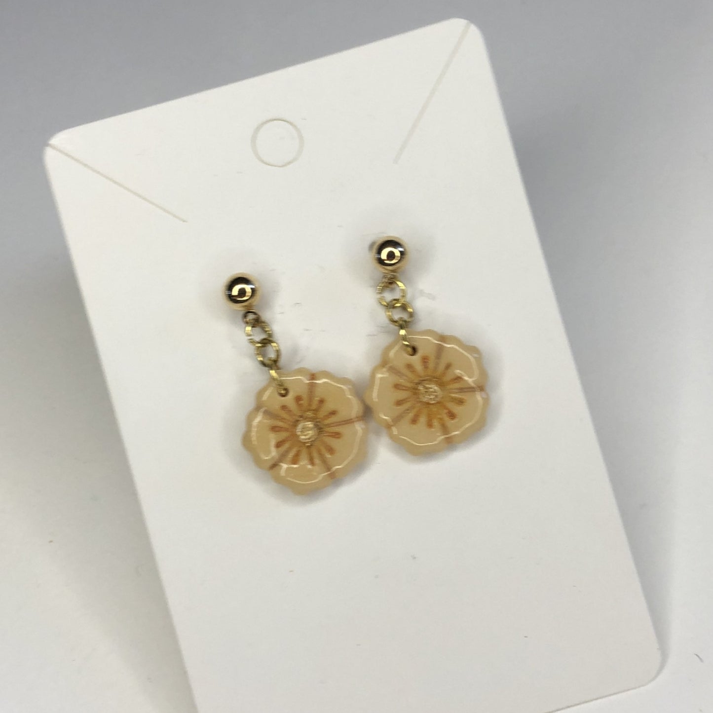 Boucles d'oreilles Fleurs