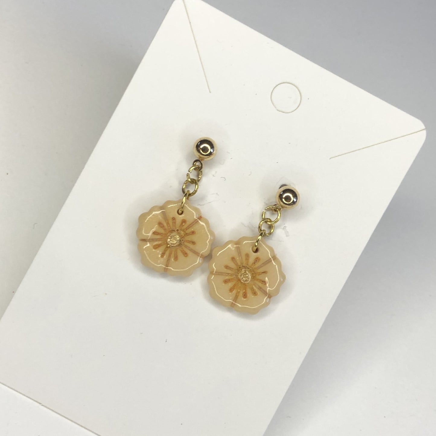 Boucles d'oreilles Fleurs