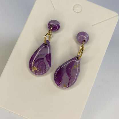 Boucles d'oreilles Gouttes