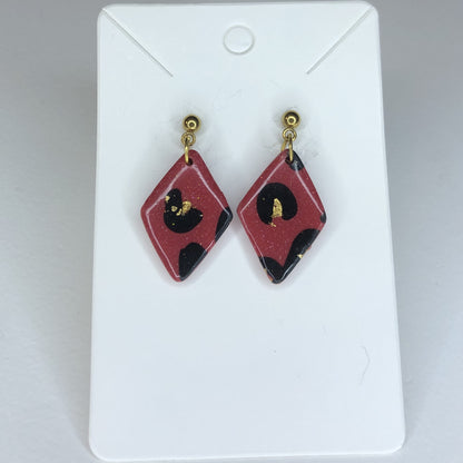 Boucles d'oreilles Losanges